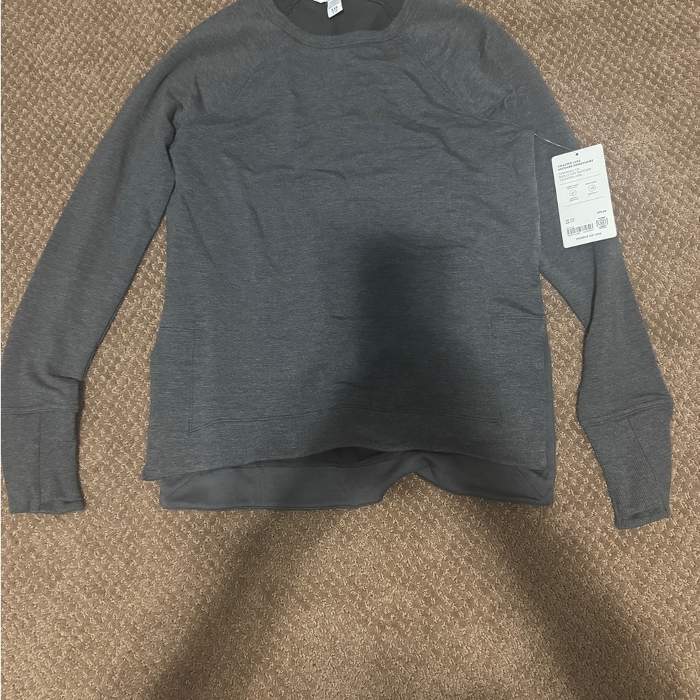 Athleta Gray Sweatshirt NWT